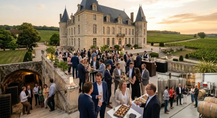 Séminaire ou réception en Champagne : marier château, caves et visites de maisons pour un événement mémorable